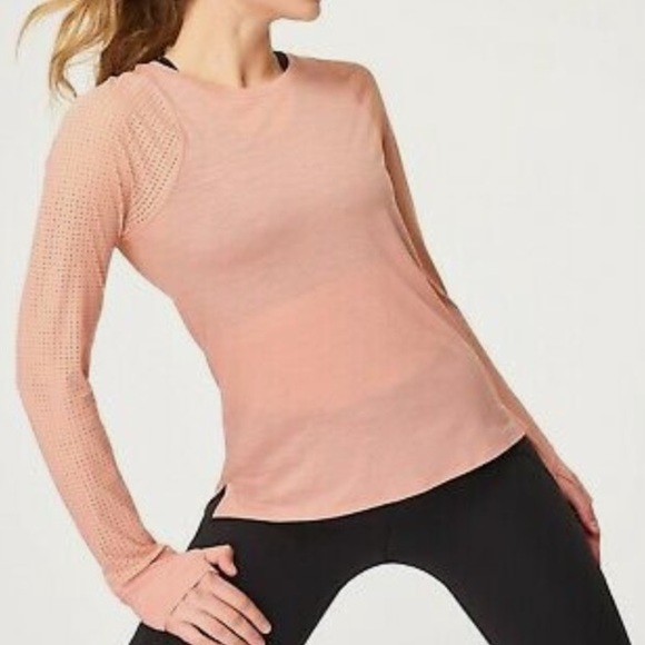 Sweaty Betty Breeze Running Top Pink Size XS - Picture 1 of 11